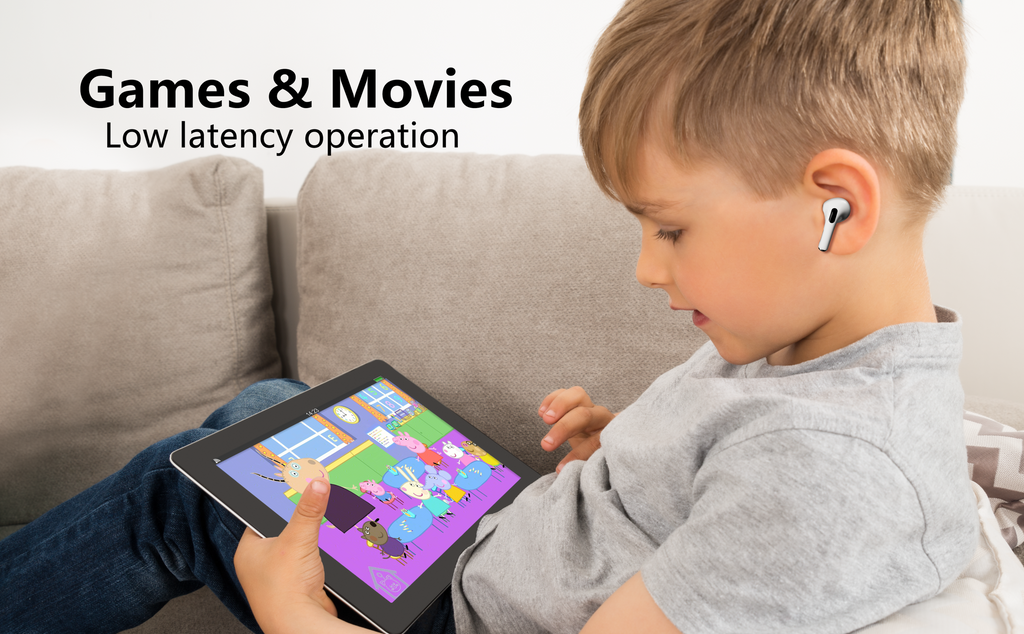 Lightweight Wireless Earbuds Bluetooth 5.4 in Ear Built-in Microphone