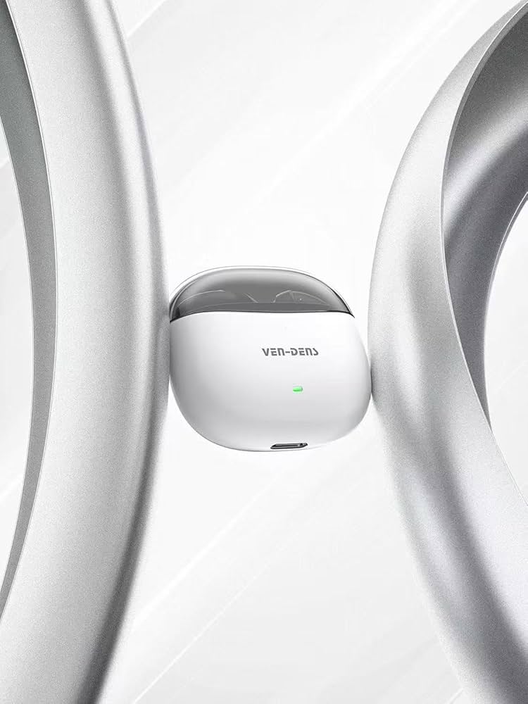 Ven-Dens VD-BT030 True Wireless Stereo Earphones Bluetooth 5.4 Earbuds (Black)