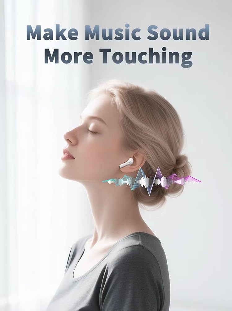 Ven-Dens VD-BT030 True Wireless Stereo Earphones Bluetooth 5.4 Earbuds (Black)