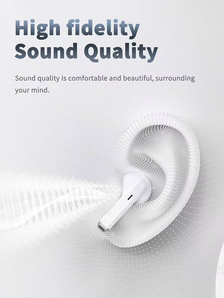 Ven-Dens VD-BT030 True Wireless Stereo Earphones Bluetooth 5.4 Earbuds (Black)